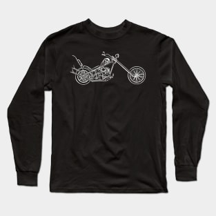 Chopper motorbike Long Sleeve T-Shirt